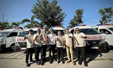 Arayat villages get new ambulances