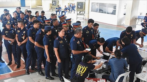 Police chiefs in Western Visayas test negative for illegal drugs