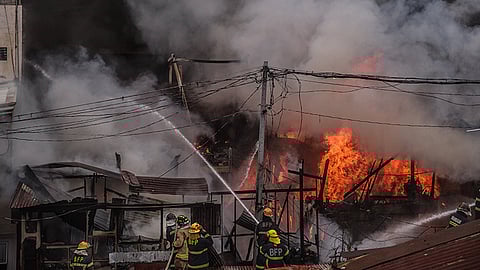 P675K danyos sa sunog sa Tejero