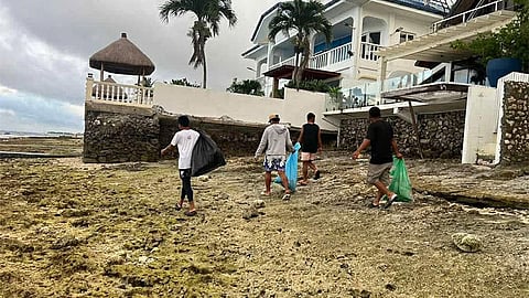 Moalboal freedivers remove up to 60 kilos of trash in cleanup