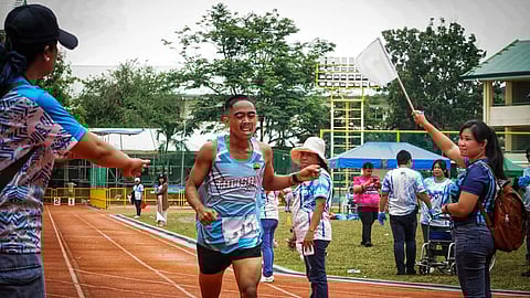 High school runner with hearing impairment wins 2 gold medals