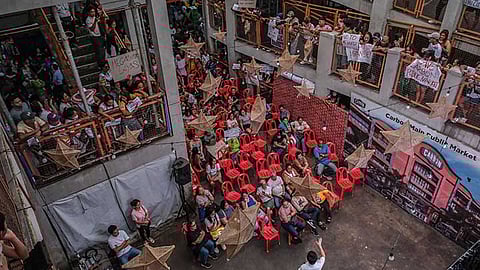 Cebu market vendors protest massive rent hikes as deadlines loom