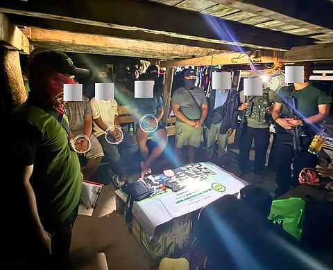 ZAMBOANGA. Lawmen arrested three people and seized illegal drugs and a firearm in a law enforcement operation that led to the dismantling of a drug den on Sunday, February 8, in Tubig Indangan, Laa Island, Simunul, Tawi-Tawi.