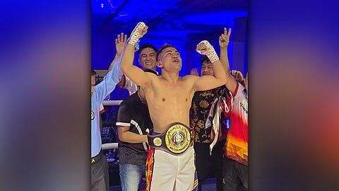 Carcedo wins WBA Asia South title with TKO victory