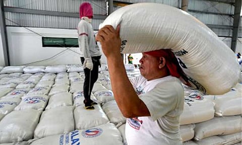 REFORMS. Newly-bought palay (unhusked rice) are stocked at the National food Authority (NFA) warehouse in Malolos, Bulacan on May 26, 2025. The NFA on Wednesday (Feb. 11, 2026) said reforms are underway to uphold discipline within the agency and strengthen its processes. (PNA file photo)