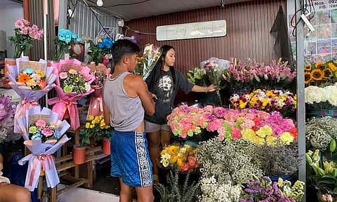 Three days before Valentine’s Day, flower prices at Bankerohan Public Market in Davao City started to climb on Wednesday, February 11, 2026.