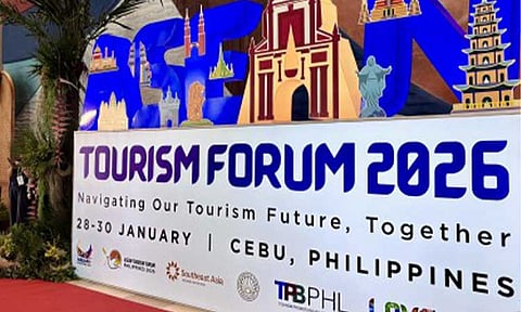 TOURISM FORUM. The Philippines hosts the ASEAN Tourism Forum in Cebu from Jan. 28 to 30, 2026. In a post-event brief dated Feb. 11, the Tourism Promotions Board said the Travel Exchange 2026 generated PHP1.44 billion in initial sales leads. (PNA file photo by Joyce Ann L. Rocamora)