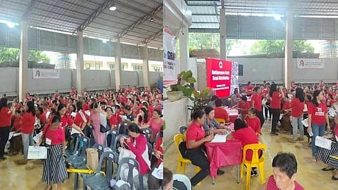 RECOVERY AID. Families affected by Typhoon Tino receive P8,000 multipurpose cash grants from the Philippine Red Cross in Barangay Bonbon, Cebu City, on Feb. 13, 2026. (Photos from Cebu City News FB page)