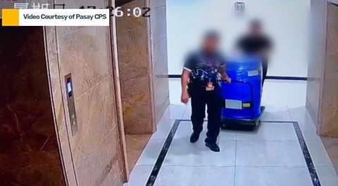 MANILA. Police arrested one of the alleged suspects in the killing and dismemberment of a male victim whose body parts were placed in a blue drum and dumped in Binondo, Manila.