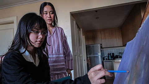 A family life in art