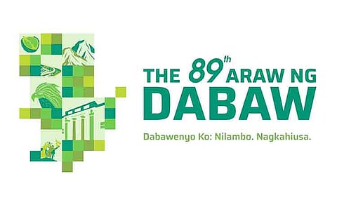 89th Araw ng Dabaw logo.