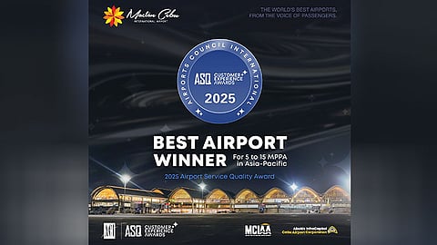 MCIA named Best Airport in Asia-Pacific (5–15M passengers)