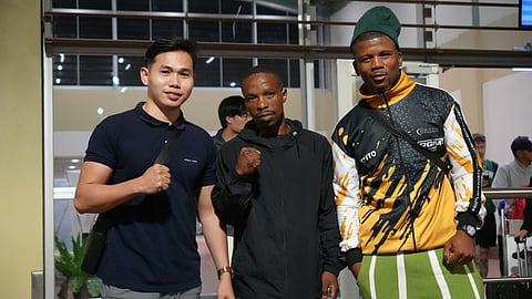 Baleni arrives in Bohol for Suganob showdown