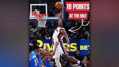 Thunder gitiklo sa Pistons