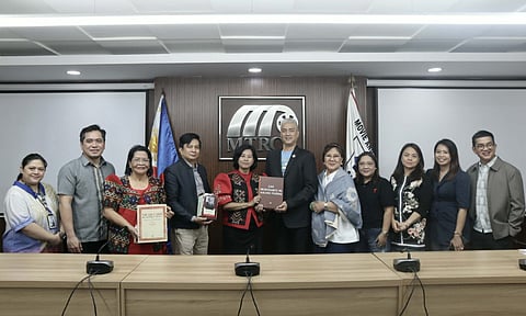 The Movie and Television Review and Classification Board (MTRCB) and the Komisyon sa Wikang Filipino (KWF) held a roundtable discussion on February 9, 2026 at the MTRCB office.