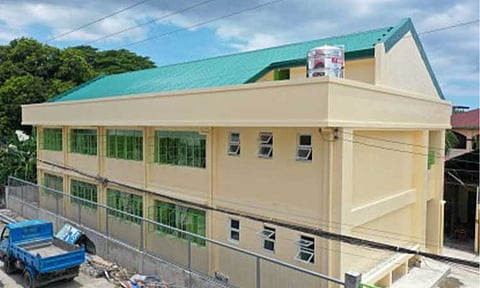 LGU PARTICIPATION. The new school building at San Juan National High School in Barangay Ili Sur in La Union province in this undated photo. The Department of Education on Wednesday (Feb. 25, 2026) said local government units are happy over their participation in the Nationwide Classroom Building Program. (Photo courtesy of DPWH Ilocos Region)