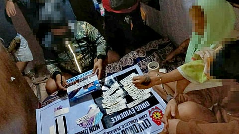ILOILO. Operatives of the Iloilo City Police Office-City Drug Enforcement Unit present 280 grams of shabu worth P1,904,000 seized from two high-value individuals arrested in Barangay Bakhaw, Mandurriao, Iloilo City on February 26.