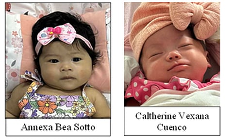 Annexa Bea Sotto ug Caltherine Vexana Cuenco