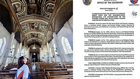 Capitol forms TWG for rehab of Nuestra Señora del Pilar Parish Church