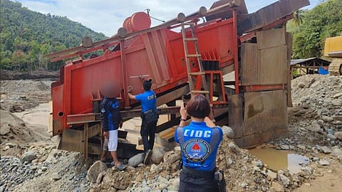 9 arrested for illegal mining; Lacson commends operatives