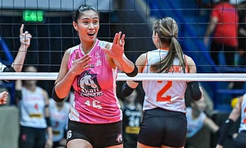 Ivy Lacsina of Akari (PVL photo)