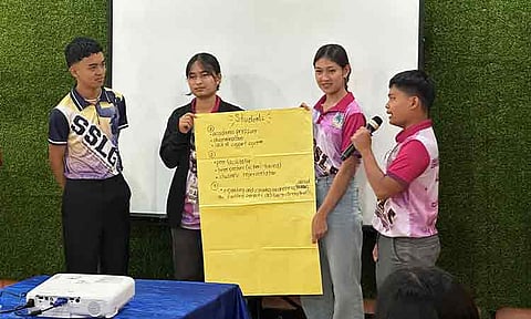 Ozamiz students co-create health, disaster IEC materials