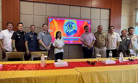 ALL SET TO FLY.
Organizers of the Lubao International Balloon and Music Festival led by Noel Castro and Rambo Nuñez, and local government of Lubao headed by Mayor Esmie Pineda announce the line-up of activities for the event scheduled on March 7 to 8 at the Pradera Verde. - Princess Clea Arcellaz