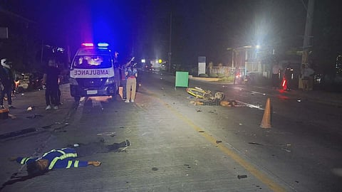 2 ka motor nagsungag nalagpot, patay