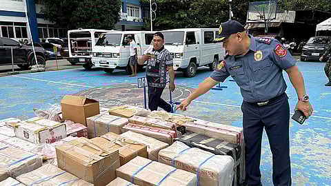 Over P170M smuggled cigarettes seized in Central Visayas