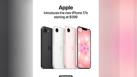Apple introduces iPhone 17e