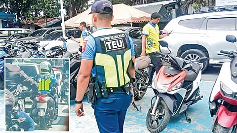 TEU: Igo lang gihatod ang motor sa impounding area