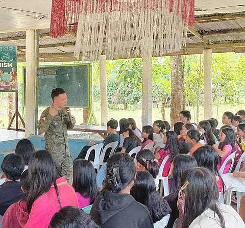 ZAMBOANGA. The 53rd Infantry Battalion conducts Youth Symposiums in Pagadian City on Tuesday, March 3, to raise awareness among students and faculty on preventing violent extremism and the strategic importance of the West Philippine Sea.