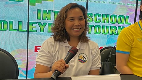 ARAW WATERSPORTS. Clang Calolot of the Philippine Paddling Federation announces the upcoming 89th Araw ng Davao water sports competition during the Davao Sportswriters Association Forum at SM City Davao Annex on March 5, 2026.