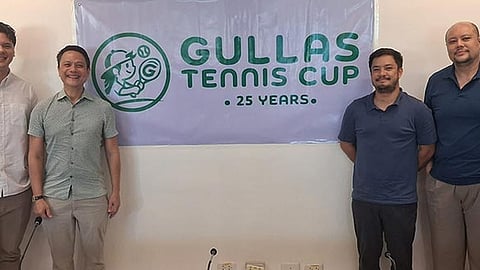 25th Gullas Tennis Cup launched