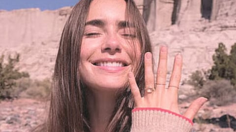 Lily Collins gets stolen engagement ring back nearly 3 years later