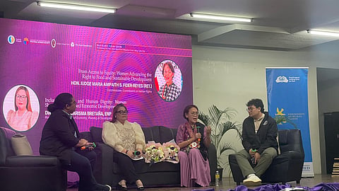 Kababayen-an giila isip kusog sa human rights, kalambuan atol sa forum sa Sugbo