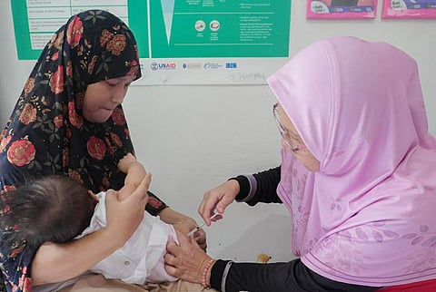 ZAMBOANGA. The Bangsamoro Autonomous Region in Muslim Mindanao records a 91 percent vaccination coverage rate, the highest in Mindanao, during the Measles-Rubella Supplemental Immunization Activity held from January 19 to February 24.