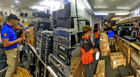 CIDG seizes P7.1-M
substandard computers