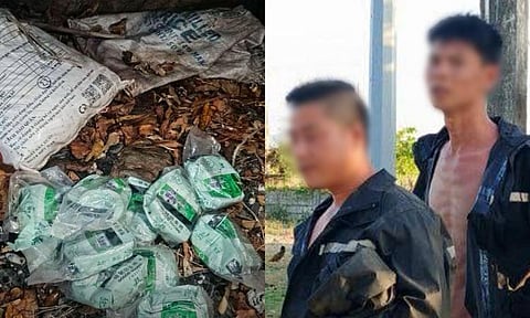 OCCIDENTAL MINDORO. Authorities arrested two Chinese nationals linked to the recovery of billions-worth of illegal drugs in a coastal community in Occidental Mindoro on March 10, 2026.