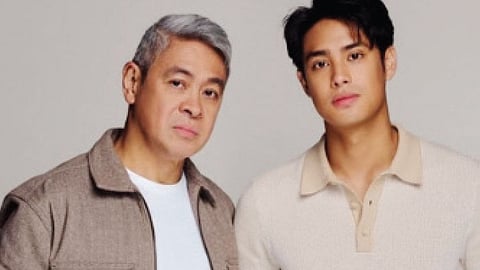 Donny, Anthony Pangilinan lower diesel prices at family gas station