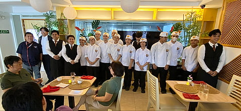 Back and Front of House. The team that made Nagomi memorable