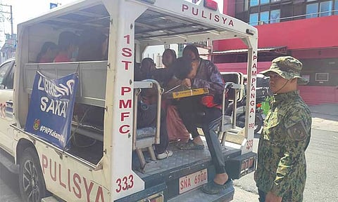 The Pampanga Police Provincial Office (PPO), under the leadership of Colonel Eugene Marcelo, provides free rides to assist residents, especially those affected by rising fuel prices. | PPO photo