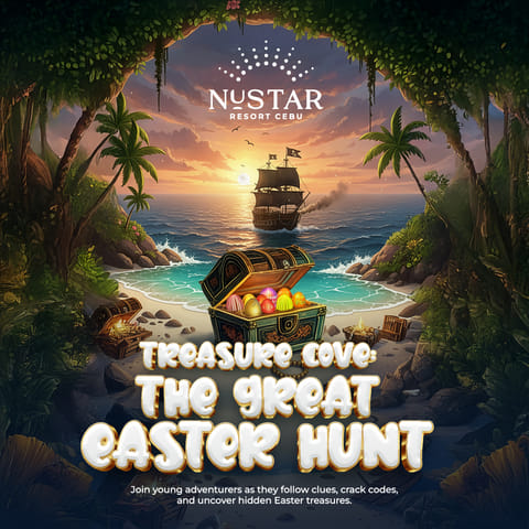 Nustar Resort Cebu turns Easter into an adventure with Treasure Cove: The Great Easter Hunt
