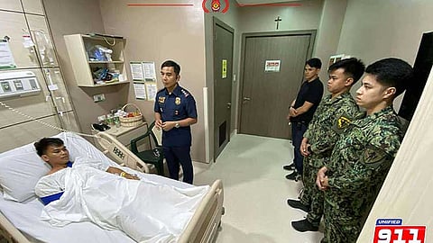 9 ka polis nakigpinusilay sa
San Fernando gipasidunggan