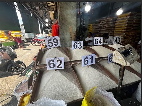 Prices of several types of rice in the market have increased, particularly Pandan rice and V-160 King, while the price of eggs—especially small and medium sizes—rose by ₱0.50 each.