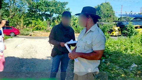 ILOILO. Personnel of Iloilo City Police Station 3, in coordination with Pototan Municipal Police Station, arrest alias Romil, the third most wanted person for illegal drugs in Iloilo City, during an operation in Barangay Nanga, Pototan, Iloilo on March 24, 2026, after more than two years in hiding.