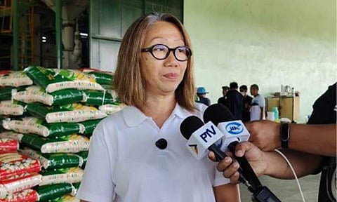 INCOME BOOST. Sally Rihad, 58, a farmer for 30 years, lauds the government for the operation of the rice processing system (RPS) and other post-harvest facilities in Nueva Ecija on Friday (March 27, 2026). She said local farmers enjoy higher income due to the modern facilities and farm machinery provided by the government. (PNA photo by Stephanie Sevillano)