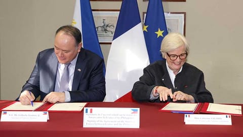 PH, France ink Status of Visiting Forces Agreement