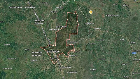 Shariff Aguak map