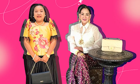 (From left) Philippine Medical Association (PMA) President-elect Dr. Luz Acosta-Barrientos, and Philippine Association of Real Estate Boards, Inc. (Pareb) Senior Vice President Lea Walker.